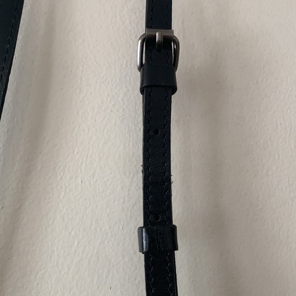 Patricia Nash Vallina Leather Clutch Crossbody Kiss Lock Black Python Li… - Picture 2 of 12